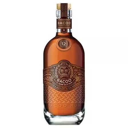 Bacoo Dominican Rum 12Yr 750 ML