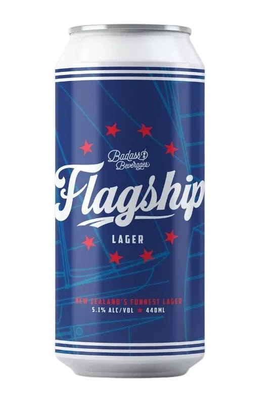 Badass Beverages Flagship Lager 440mL
