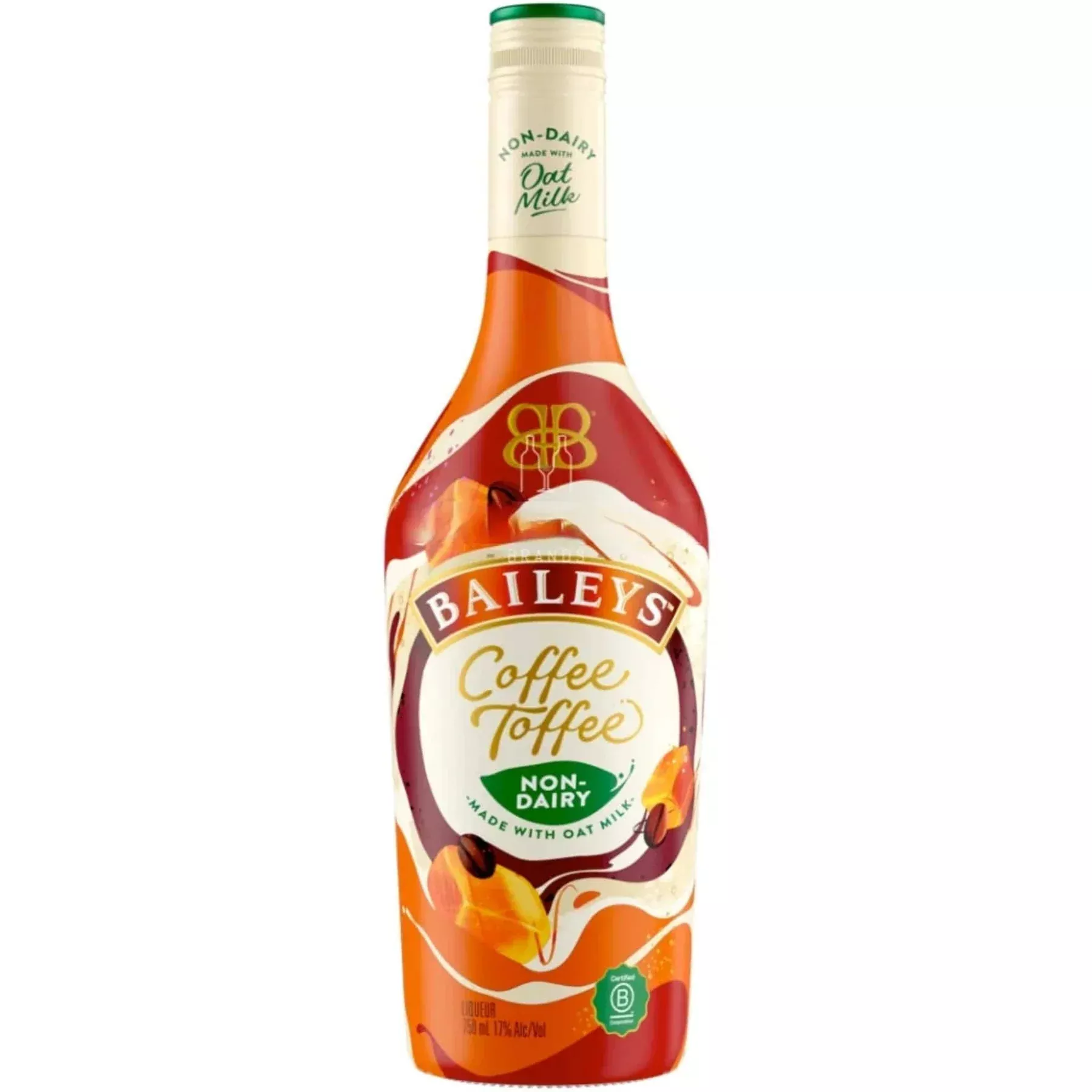 Baileys Cream Liqueur Coffee Toffee Non-Dairy Made With Oat Milk