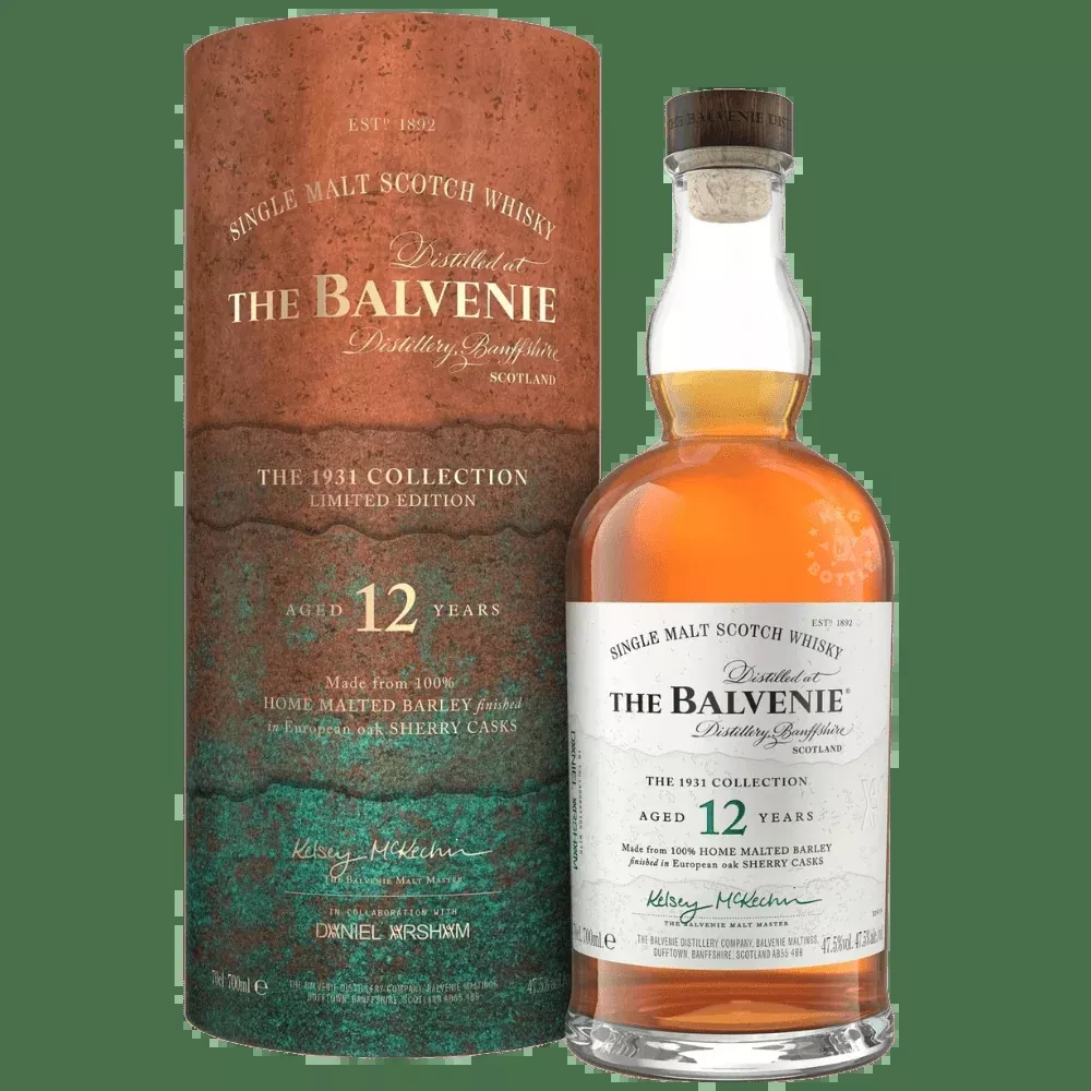 The Balvenie 12 Year Home Malted Barley Single Malt Scotch Whiskey (700mL)