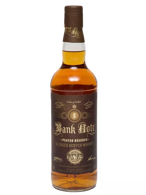 Bank Note Peated Reserve 5 Year Old Blended Scotch Whisky