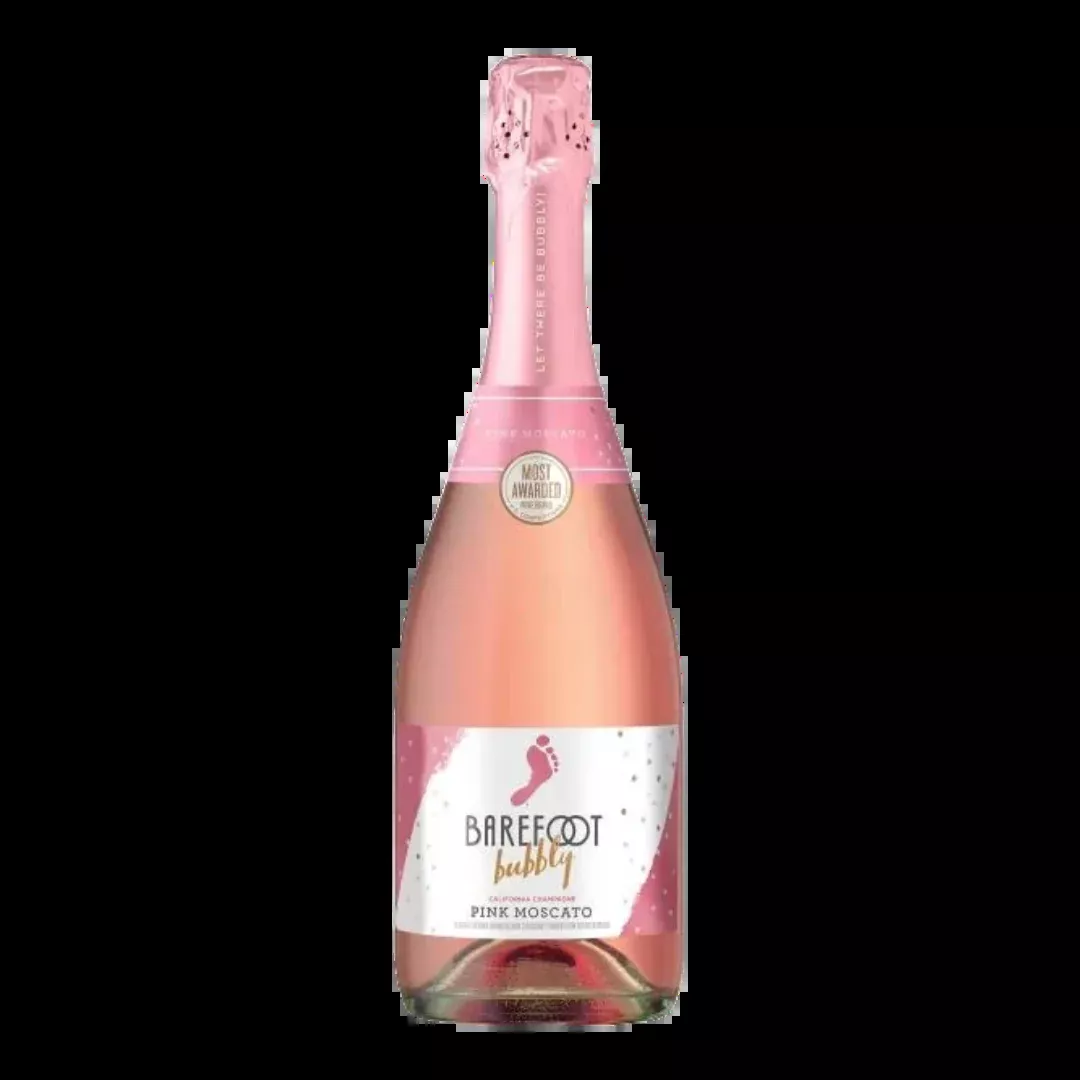 Barefoot Bubbly Pink MoscatoWhite Wine 750