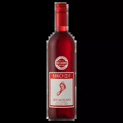 Barefoot Red Moscato Red Wine 750Ml