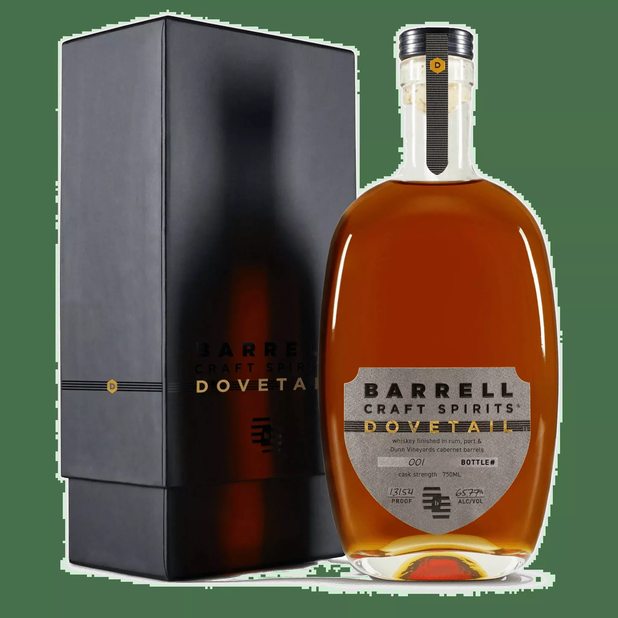 Barrell Craft Spirits Dovetail Gray Label 131.54 Proof