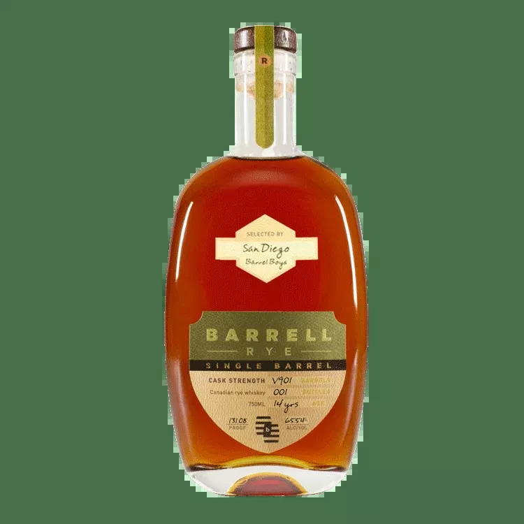 Barrell Craft Spirits Single Barrel Rye #V901 Selected By SDBB