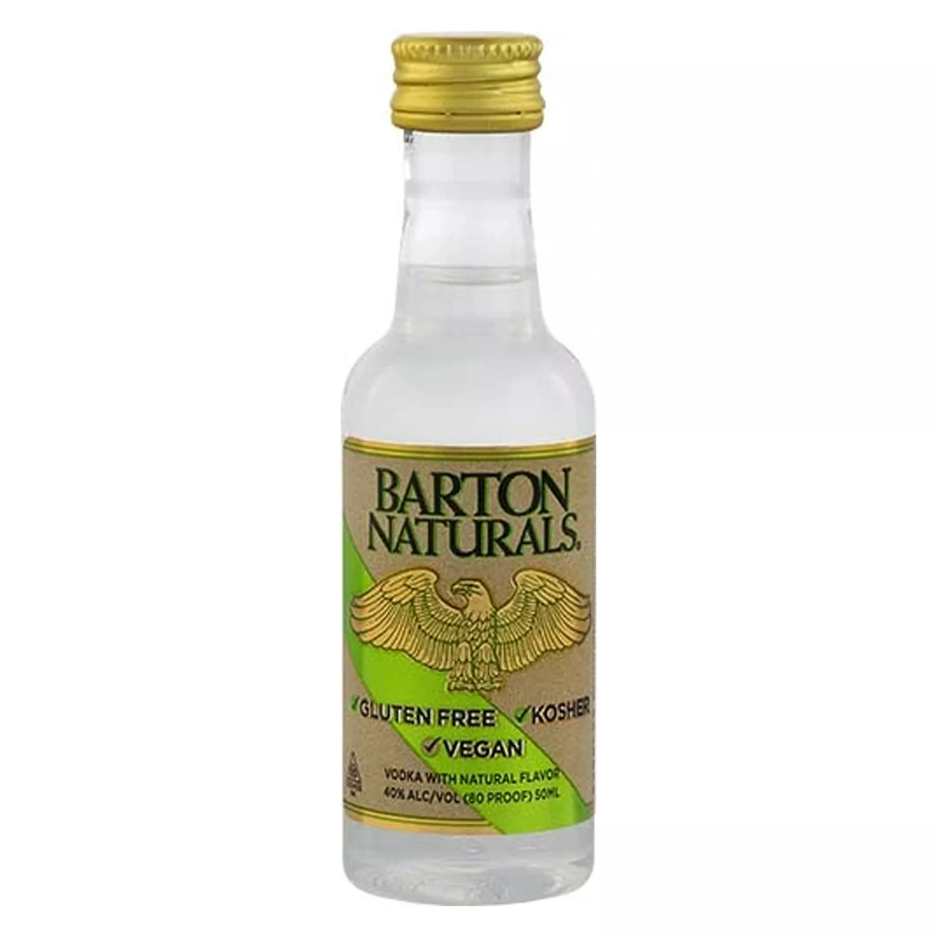Barton Vodka Naturals 50ml 12 Pack