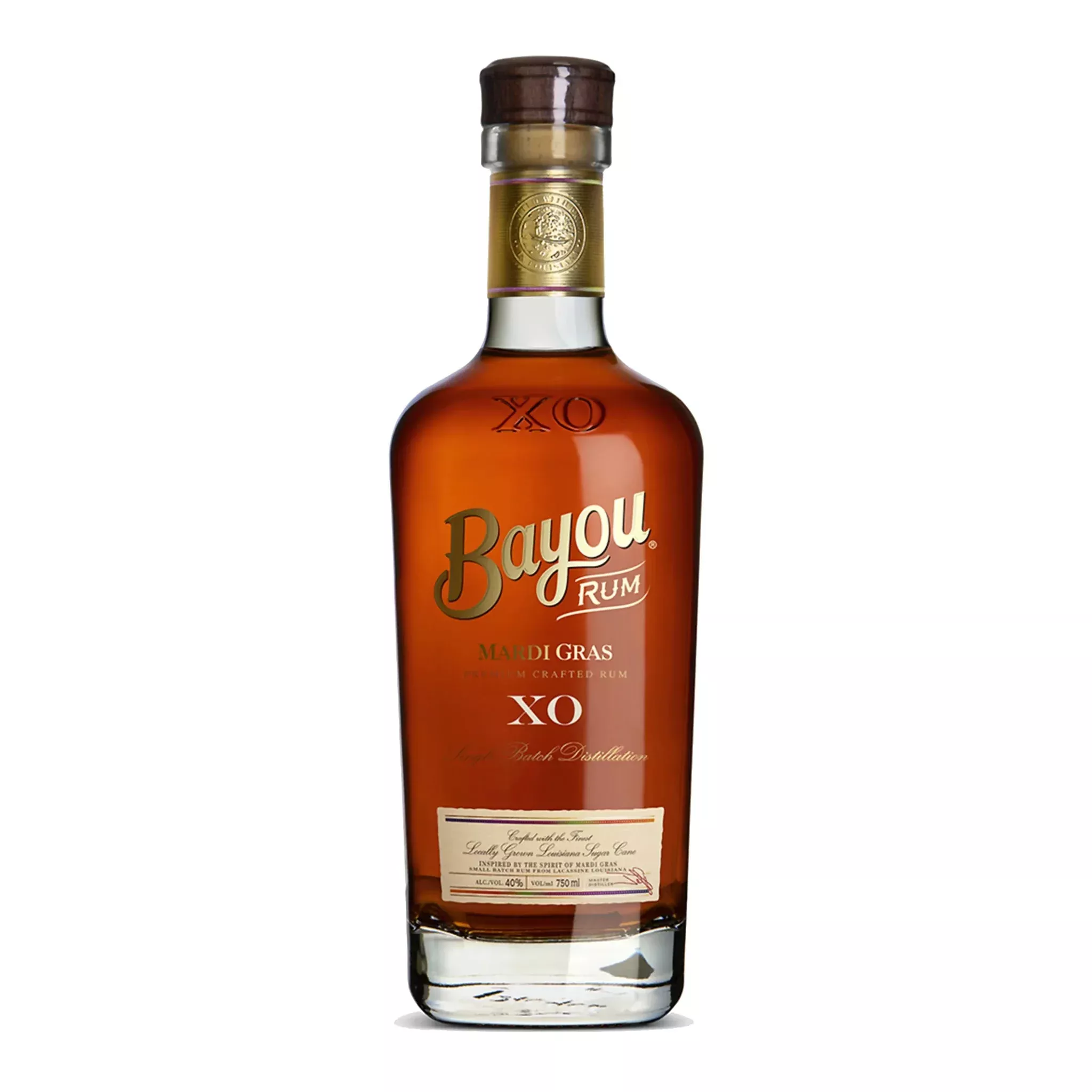 Bayou Mardi Gras XO Label Rum 750ml