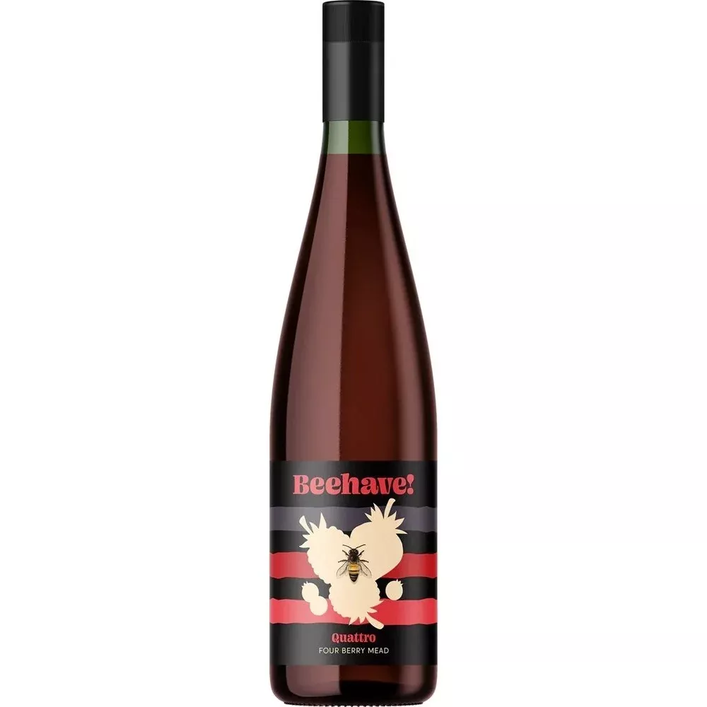Beehave Quattro Four Berry Mead 750mL
