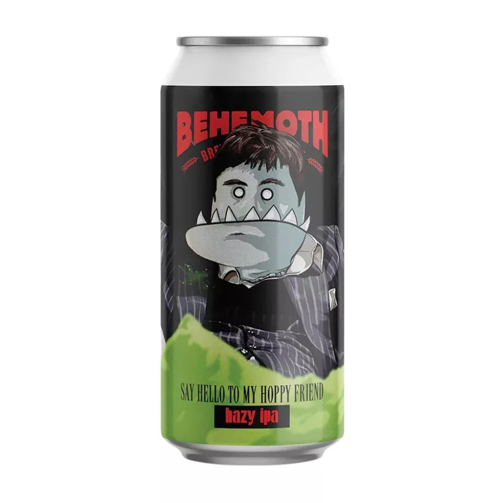Behemoth Say Hello To My Hoppy Friend Hazy IPA 440mL