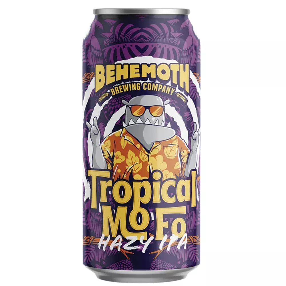 Behemoth Tropical MoFo Hazy IPA 440mL