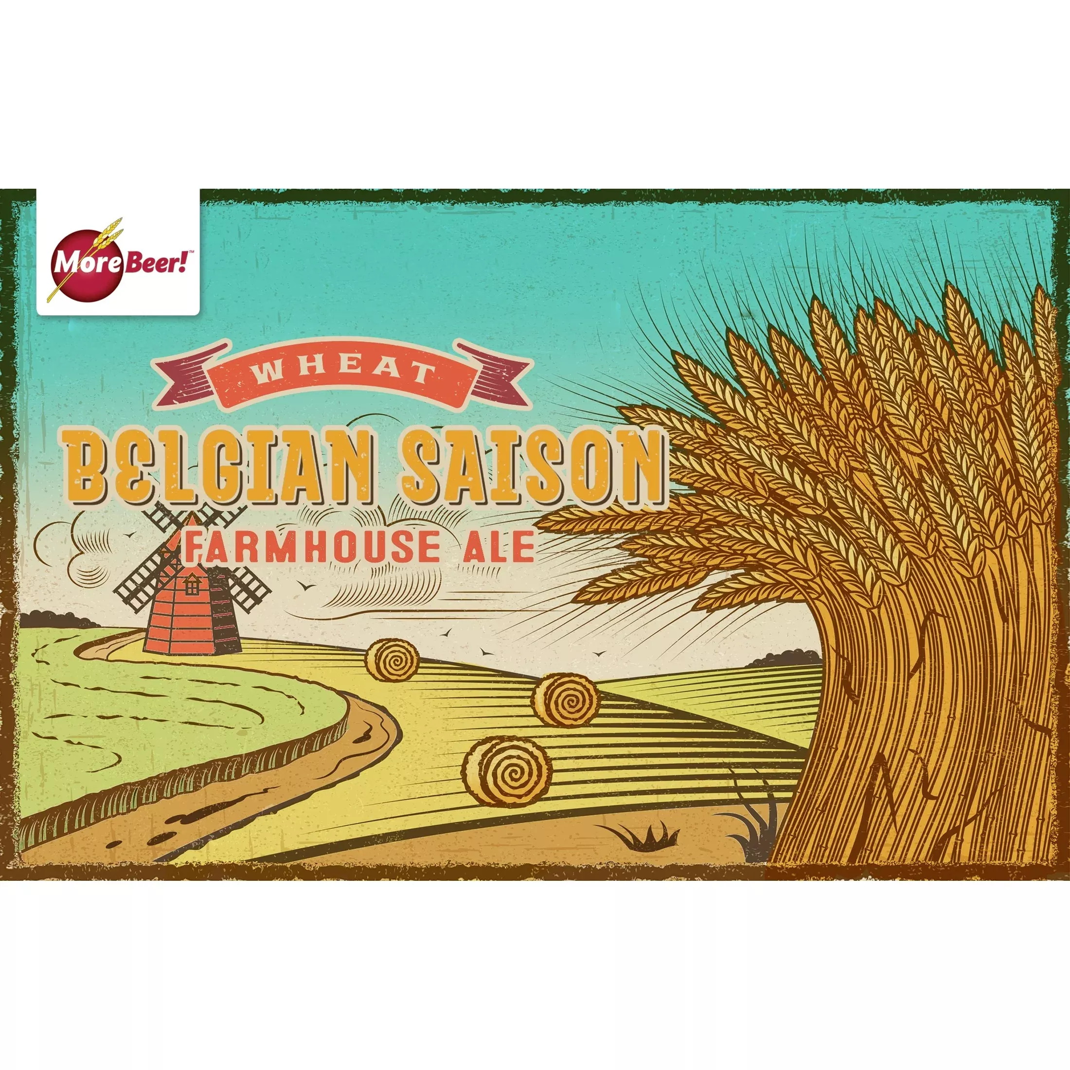 Belgian Saison Farmhouse Ale | 5 Gallon Beer Recipe Kit | All-Grain