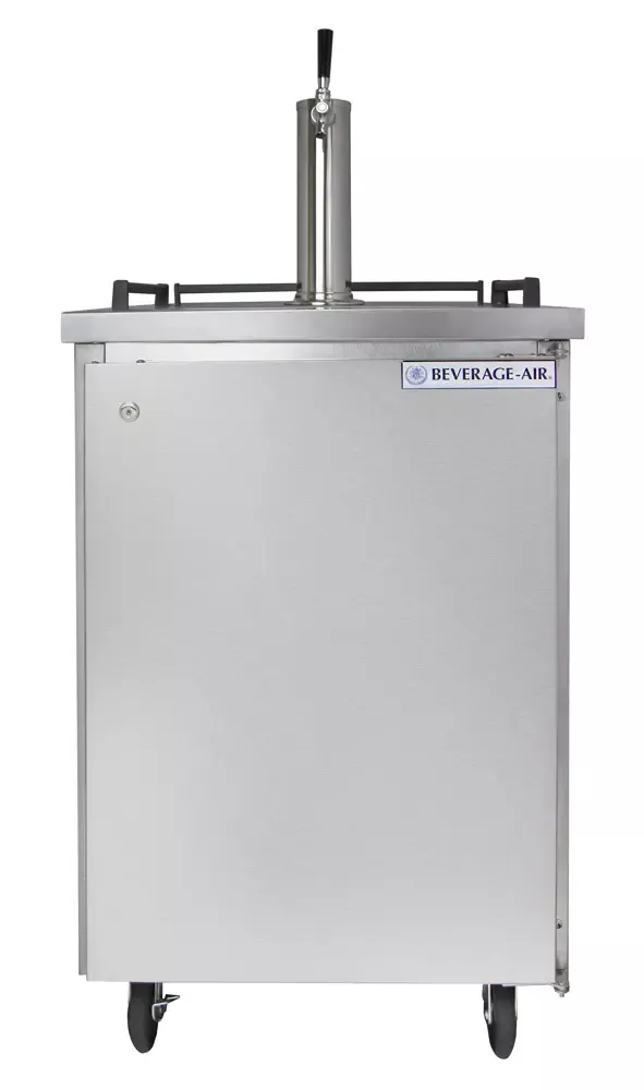 Beverage-Air 24" Wide Single Tap All Stainless Steel Outdoor Commercial Kegerator