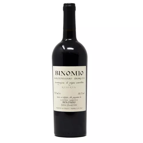 Binomio Montepulciano d'Abruzzo Riserva 2021 - 750 ML