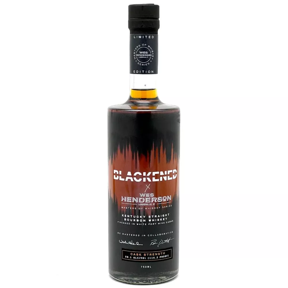 Blackened X Wes Henderson Cask Strength Bourbon By Metallica