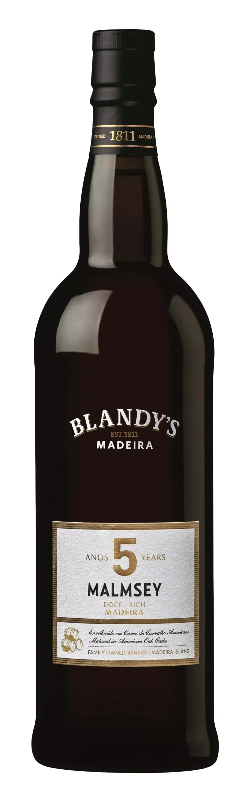 Blandy's Malmsey Madeira 5 Year 750ml