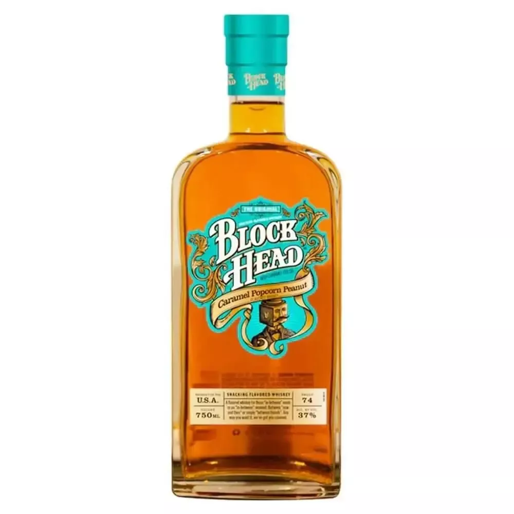 Blockhead Popcorn Peanut Butter Caramel Whiskey
