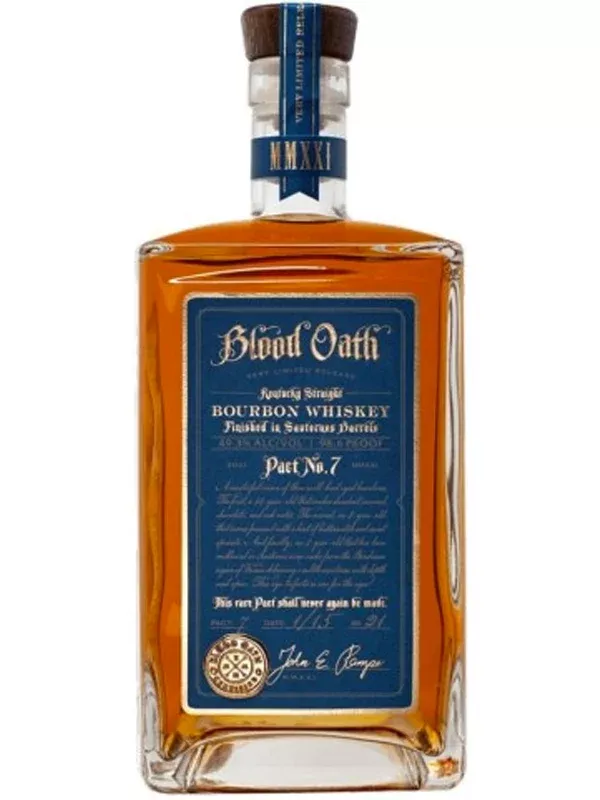 Blood Oath Pact No. 7 Bourbon Whiskey