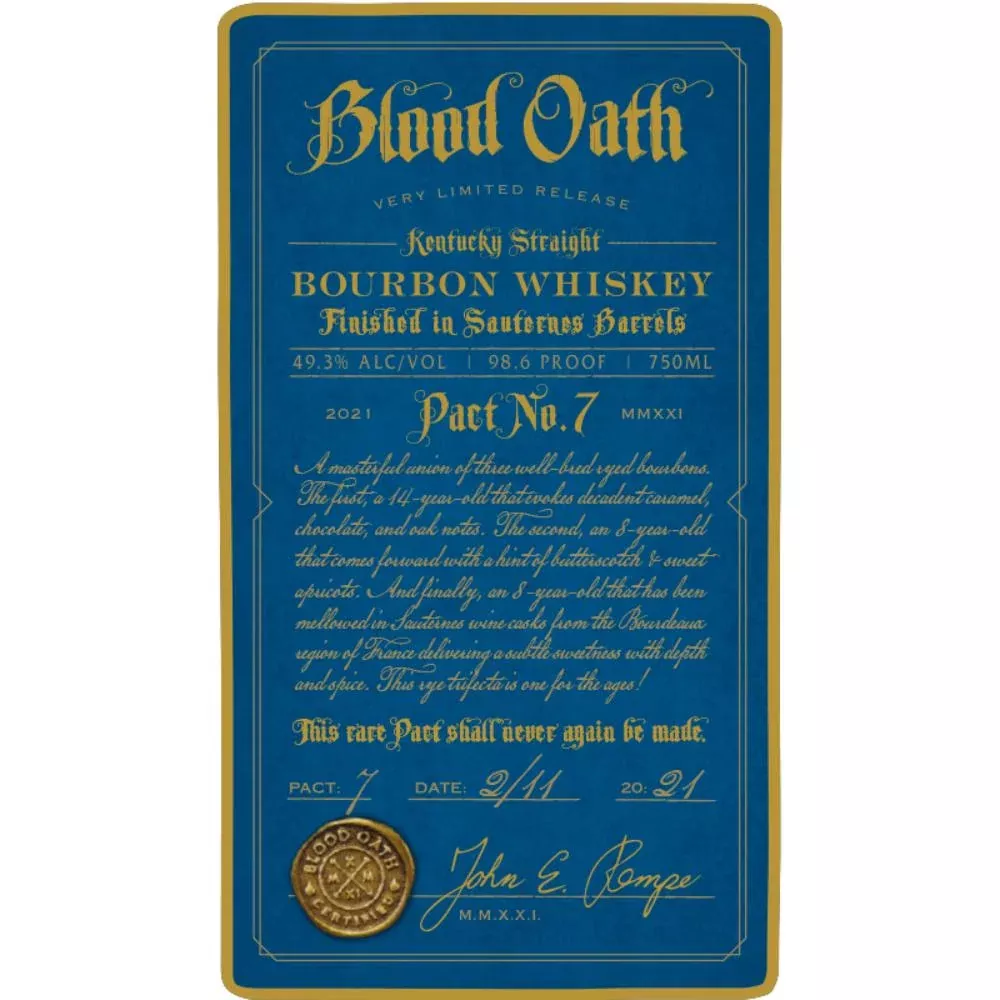 Blood Oath Pact No. 7