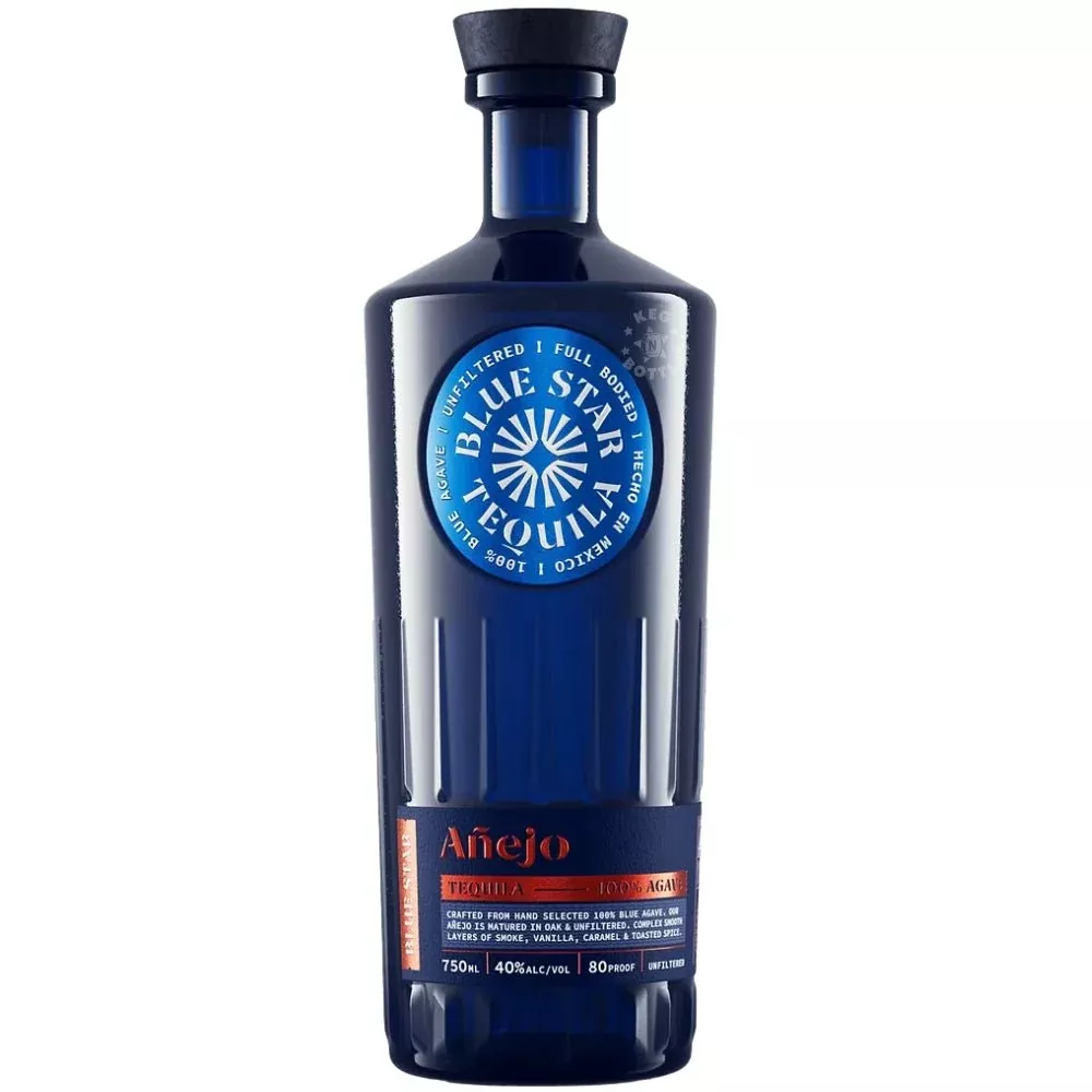 Blue Star Anejo Tequila (750mL)