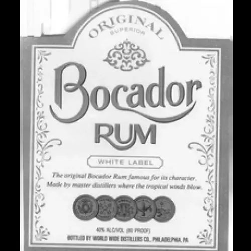 Bocador Rum Original Superior Rum White Label