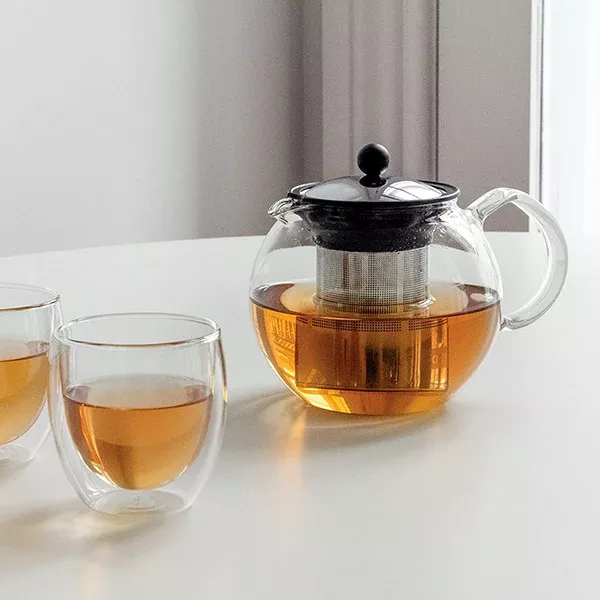 Bodum Assam 34 oz Teapot with Stainless Steel Infuser