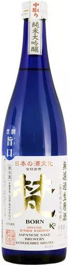 Born Muroka Nama Genshu Junmai Daiginjo 720ml
