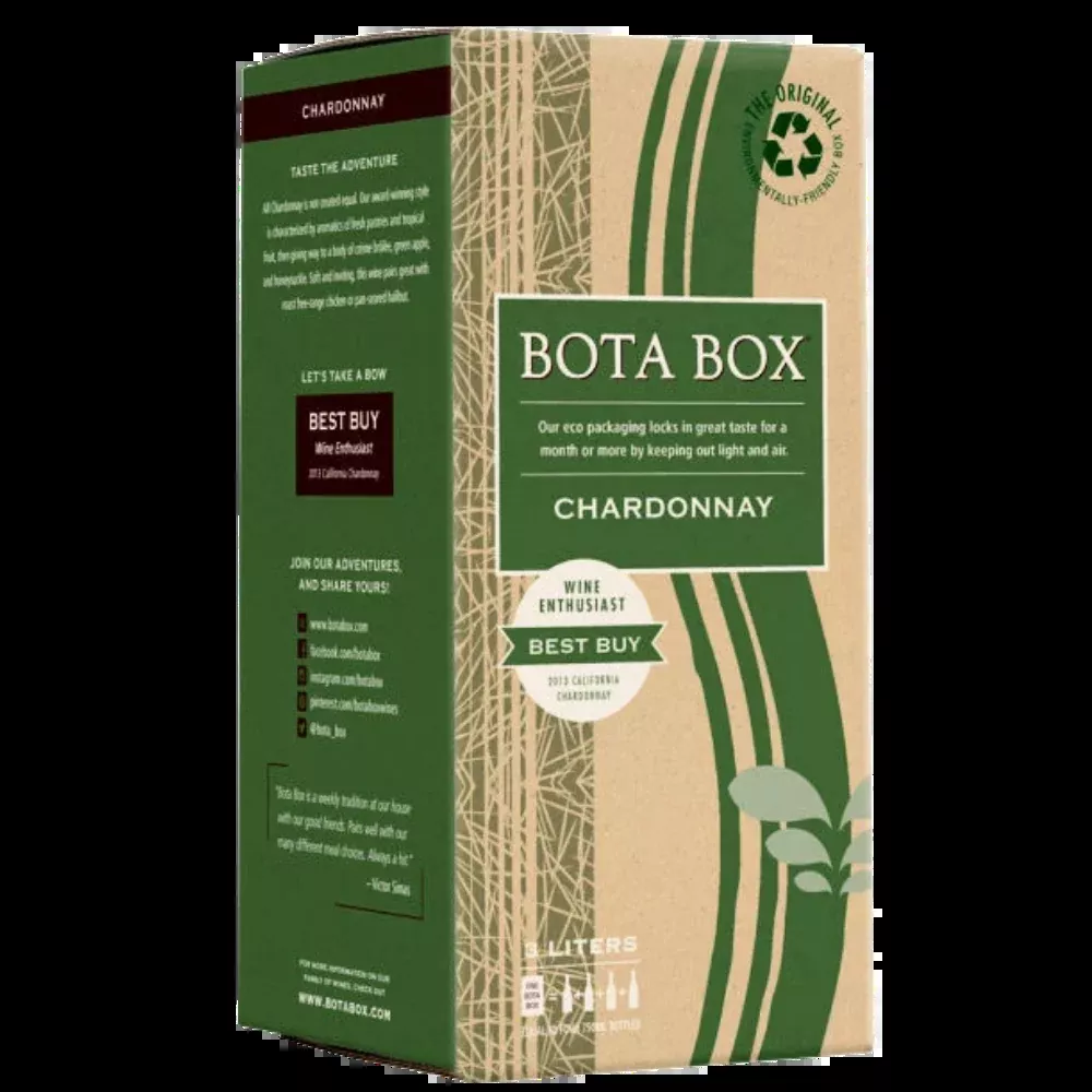 Bota Box Chardonnay White Wine 3.0L