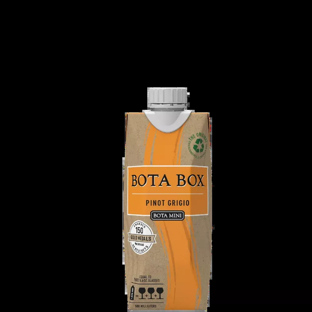 Bota Box Pinot GrigioWhite Wine 500Ml