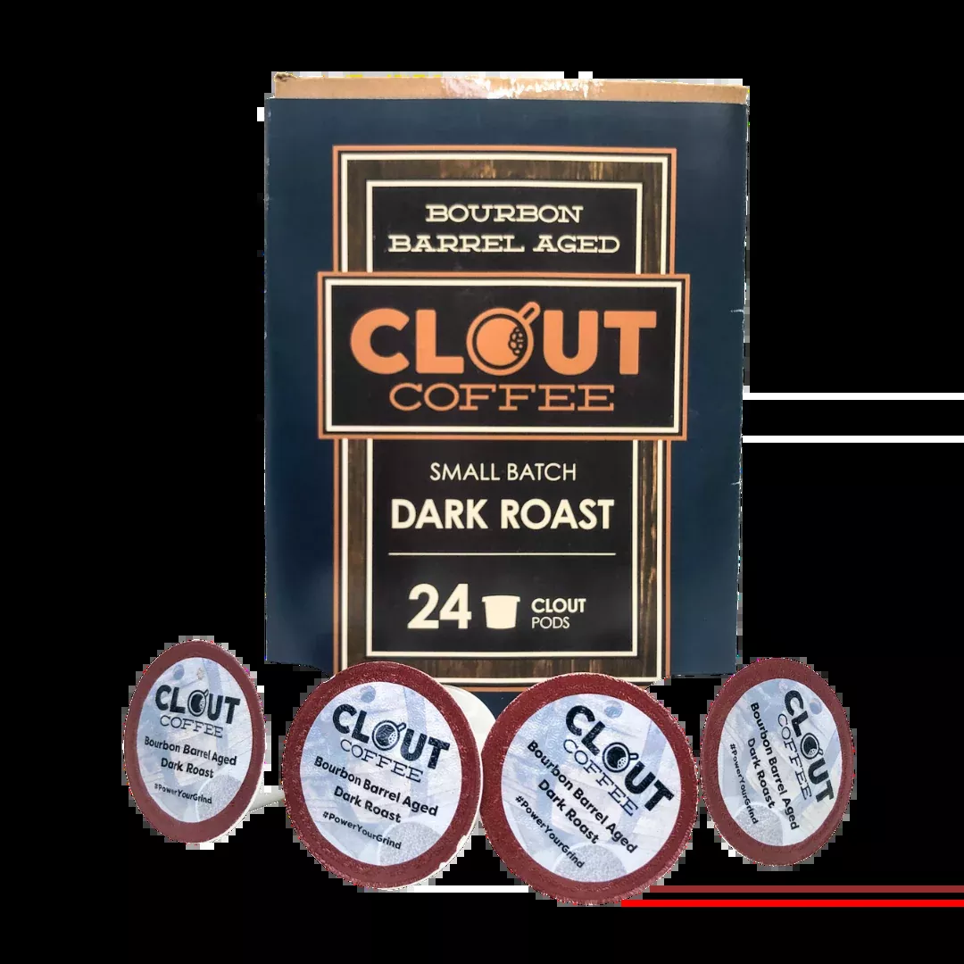 Bourbon Barrel Aged Colombian Coffee Pods, 24ct