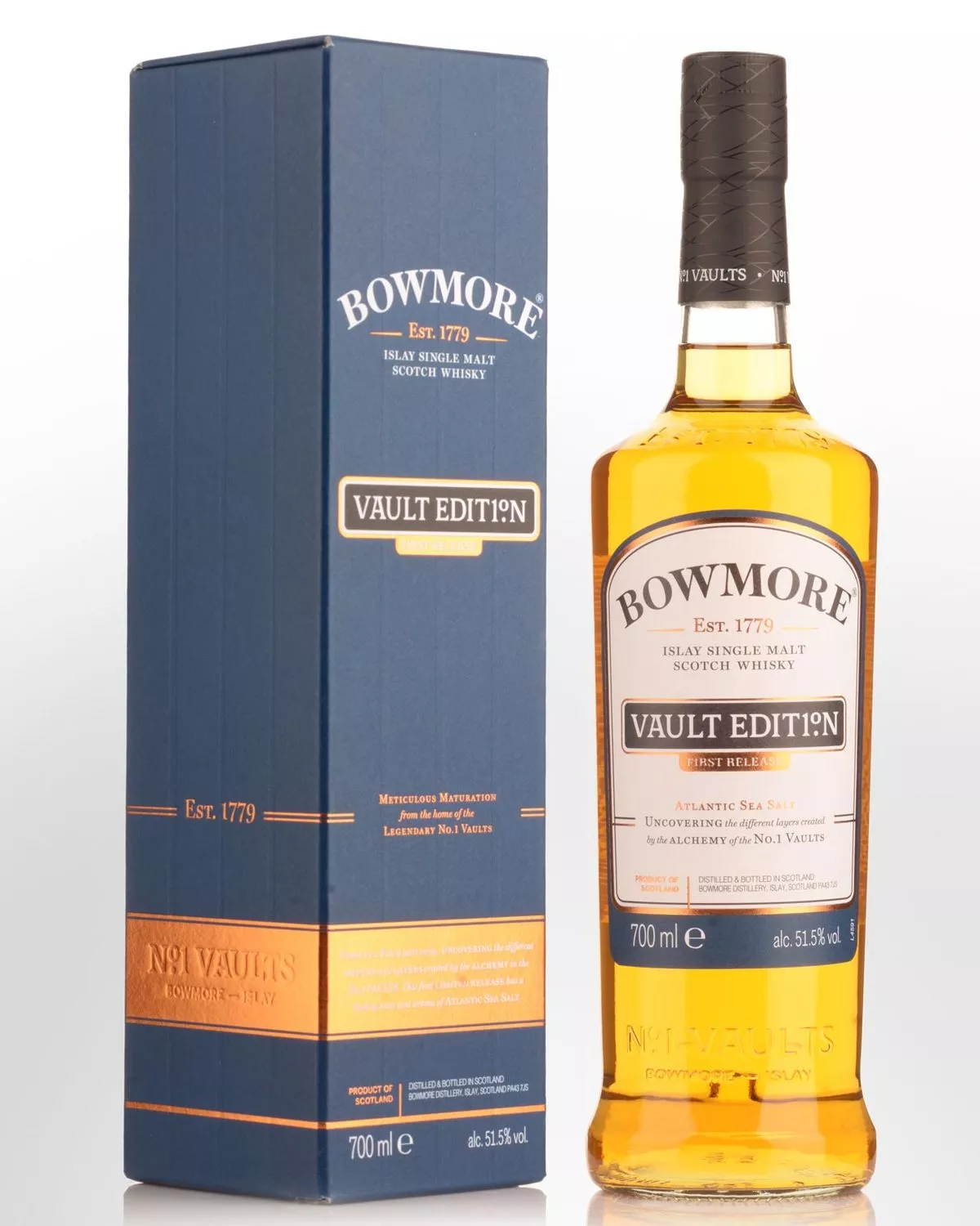 Bowmore Vault Edition No.1 First Release "Atlantic Sea Salt" Single Malt Scotch Whisky (700ml)