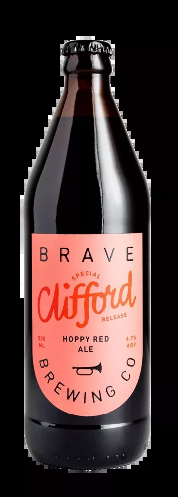 Brave Brewing Clifford Hoppy Red 500mL