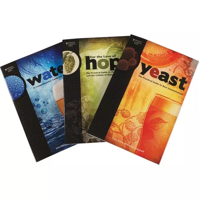 Brewing Elements Book Set - Water, Hops, Yeast (Book)