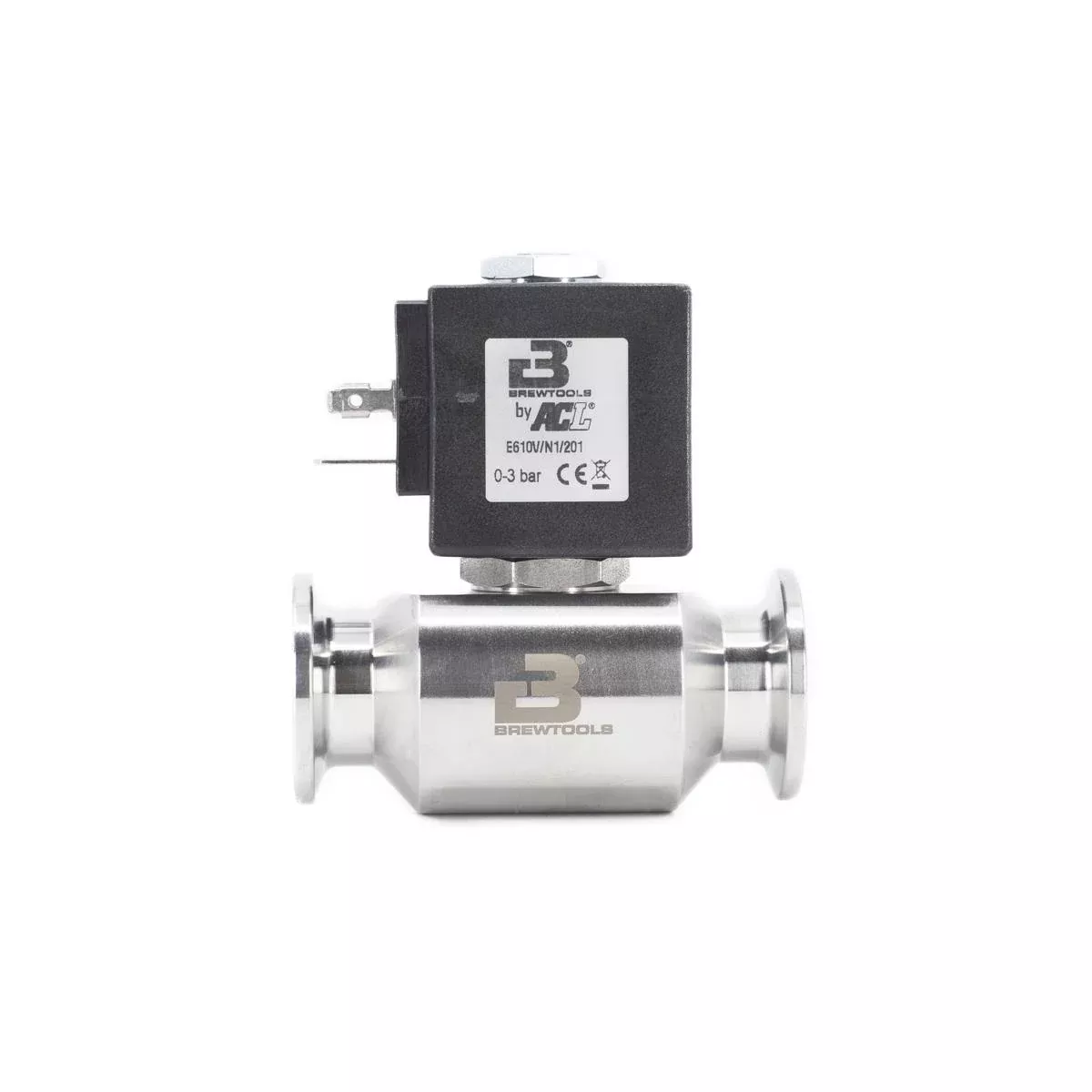 Brewtools | Solenoid valve | 34mm T.C. | DC 24V