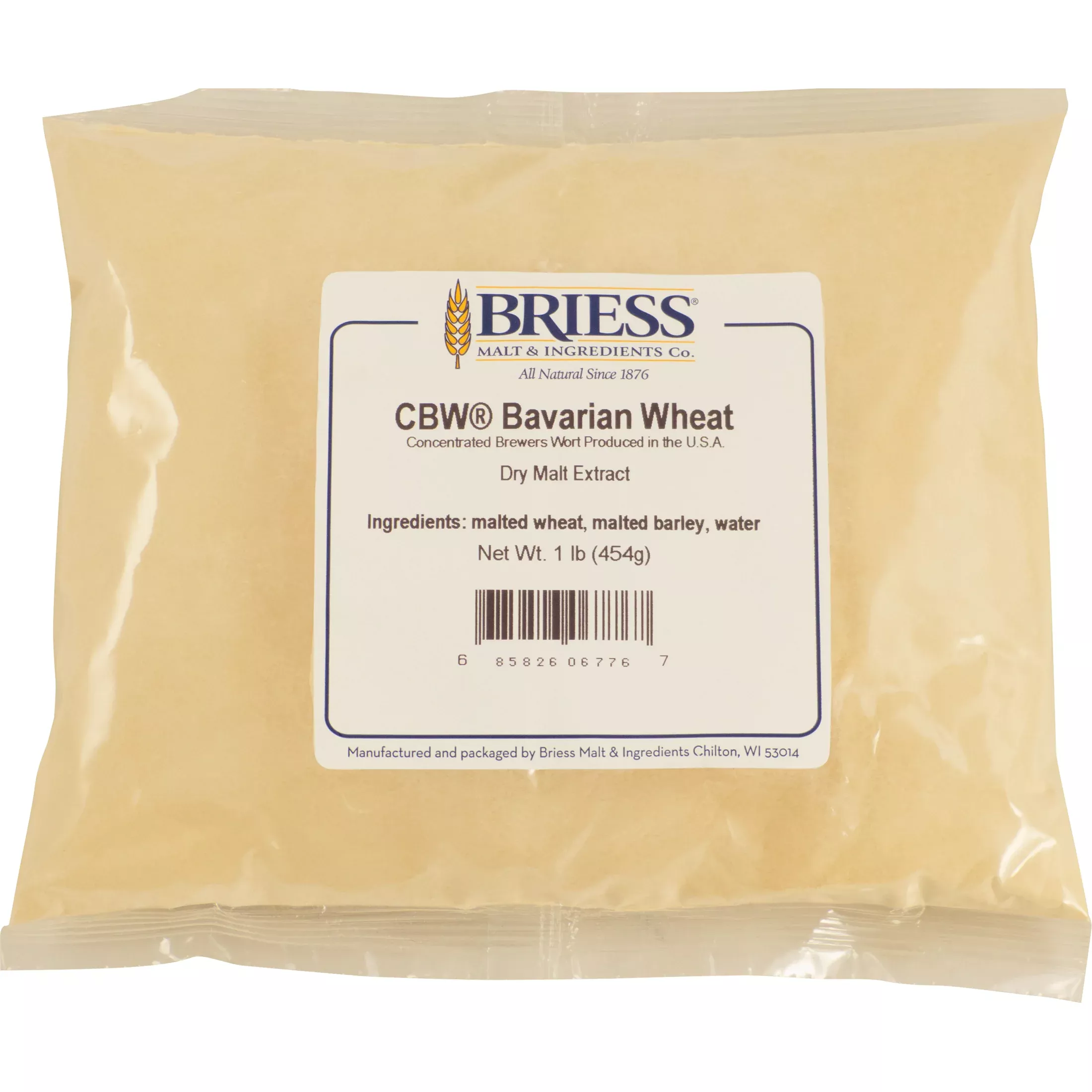 Briess CBW Bavarian Wheat | Concentrated Brewers Wort | Dry Malt Extract | DME | 3 SRM