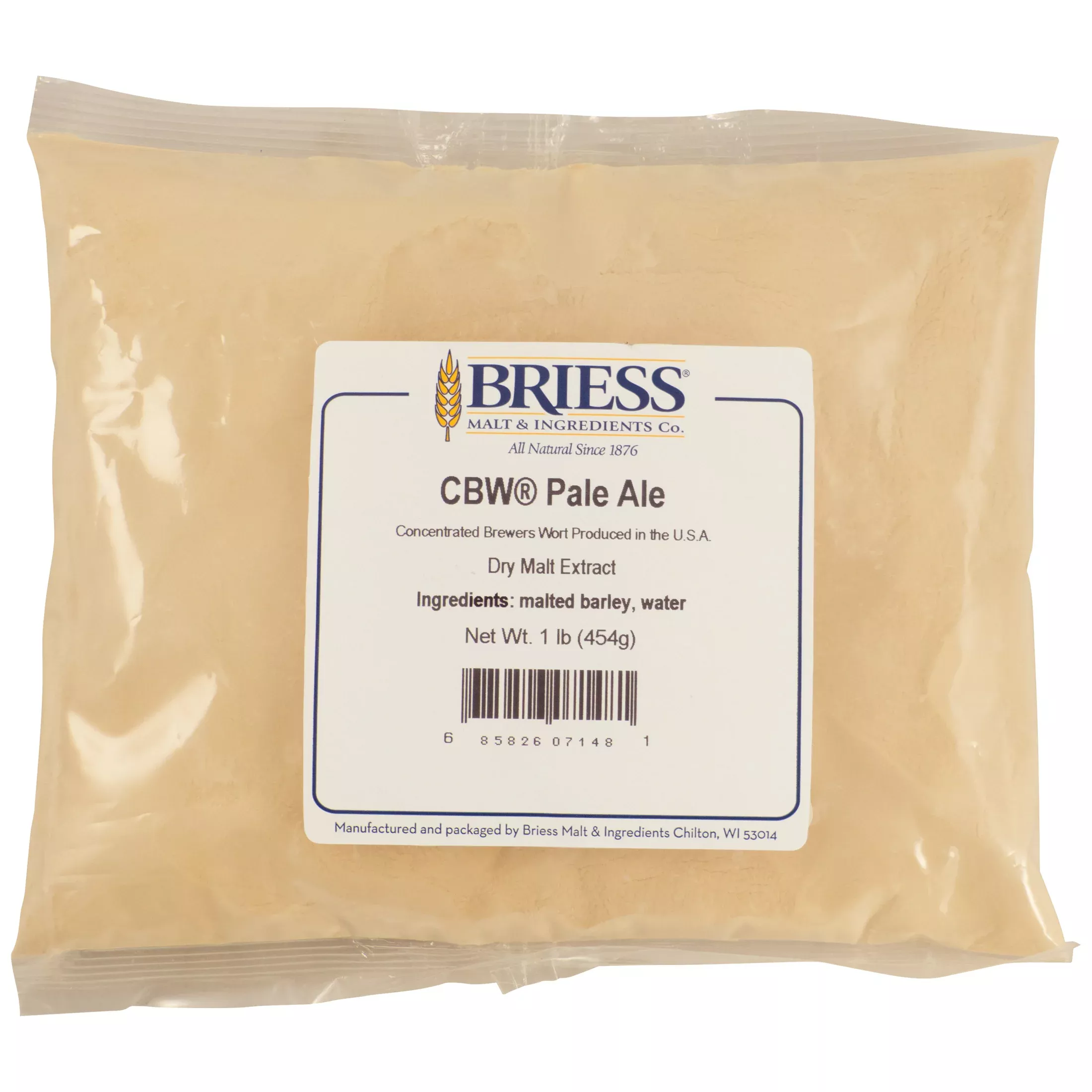 Briess CBW Pale Ale | Concentrated Brewers Wort | Dry Malt Extract | DME | 6 SRM