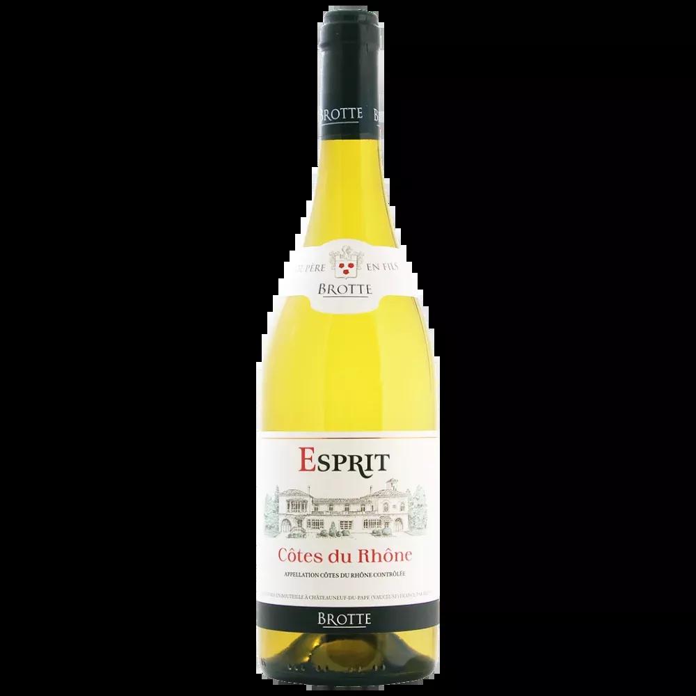Brotte Esprit Barville Cotes Du Rhone Blanc 750Ml