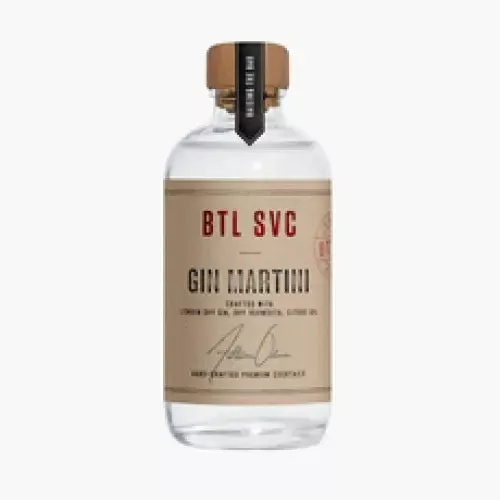 BTL SVC Cocktails Gin Martini