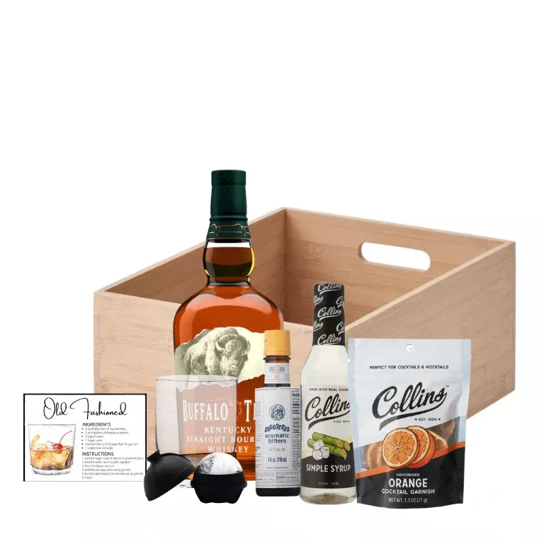 Buffalo Trace Bourbon Old Fashioned Cocktail Gift Box