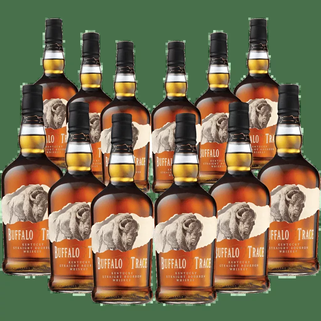 Buffalo trace Straight Bourbon Whiskey - 750ML / 12 Pack