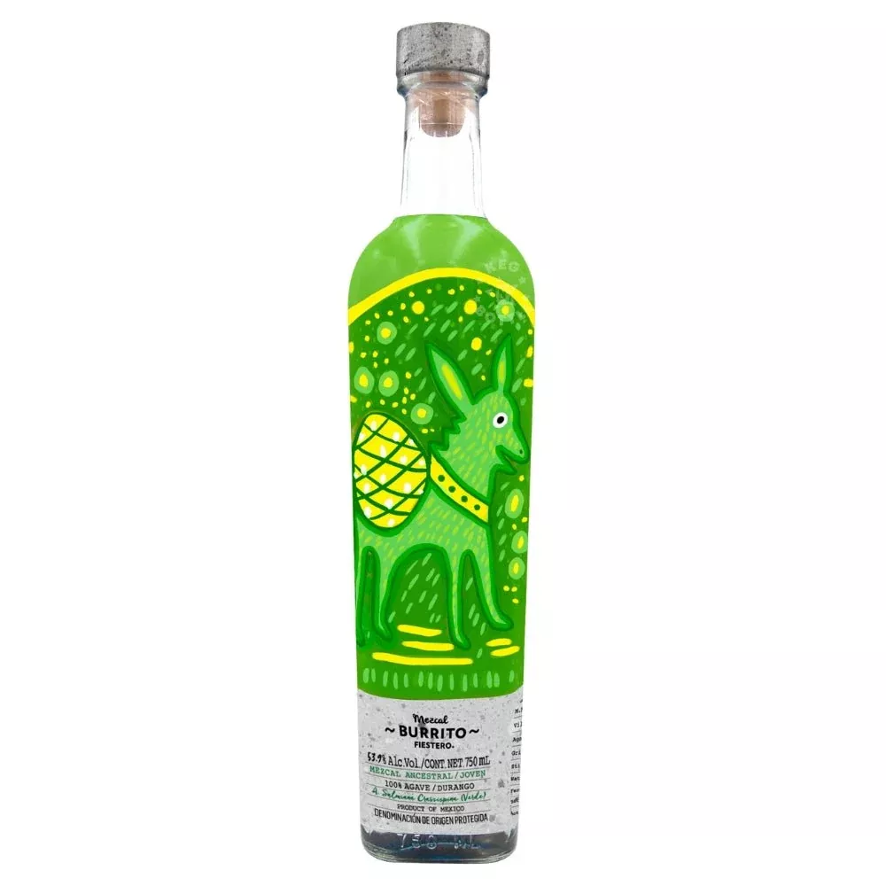 Burrito Fiestero Mezcal Ancestral Cenizo (750 ml)