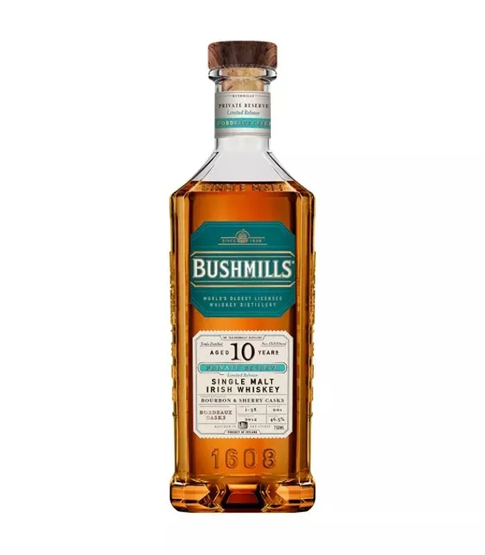 Bushmills 10 Year Old Private Reserve Bordeaux Cask Finished