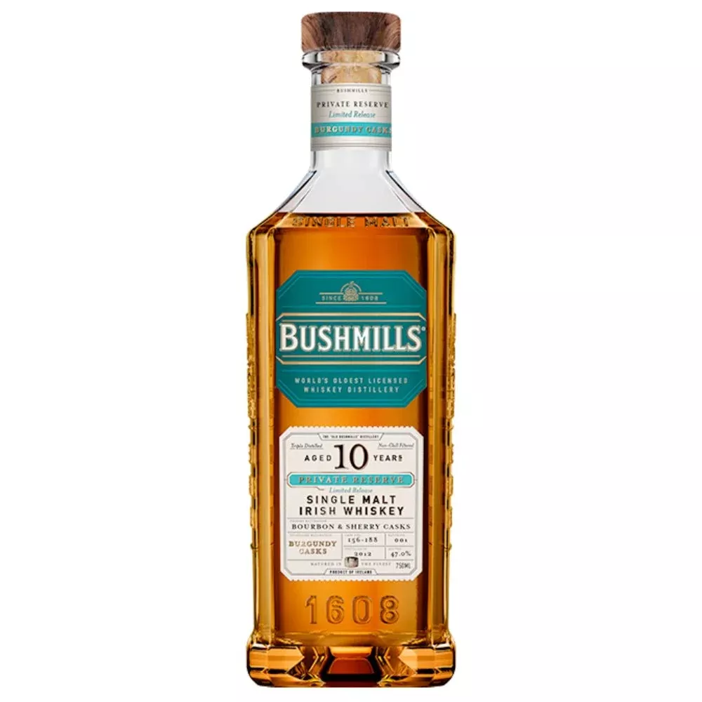 Bushmills 10 Year Old Private Reserve Burgundy Cask Finished