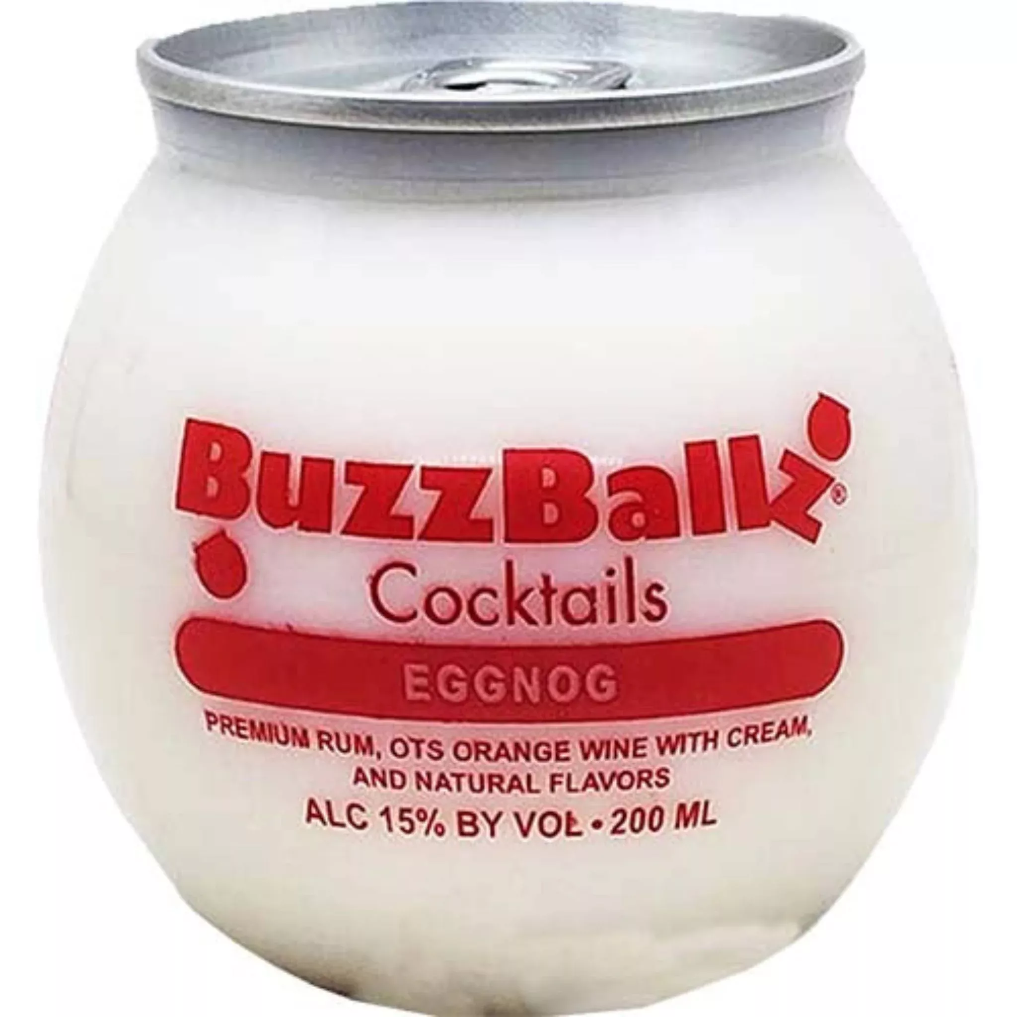 BuzzBallz Cocktails Eggnog - 24 Pack