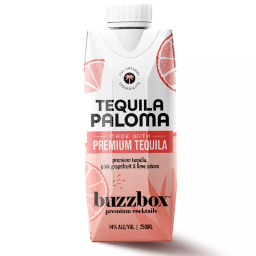 Buzzbox Tequila Paloma Cocktail 4PK