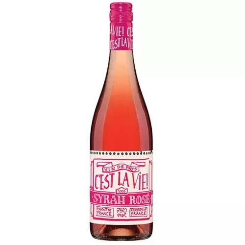 C Estate La Vie Vdp Syrah Rose - 750ML