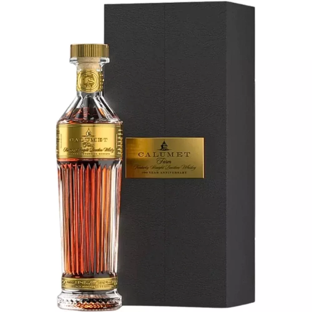 Calumet Farm 18 Year Bourbon Trophy Decanter 100th Anniversary Release