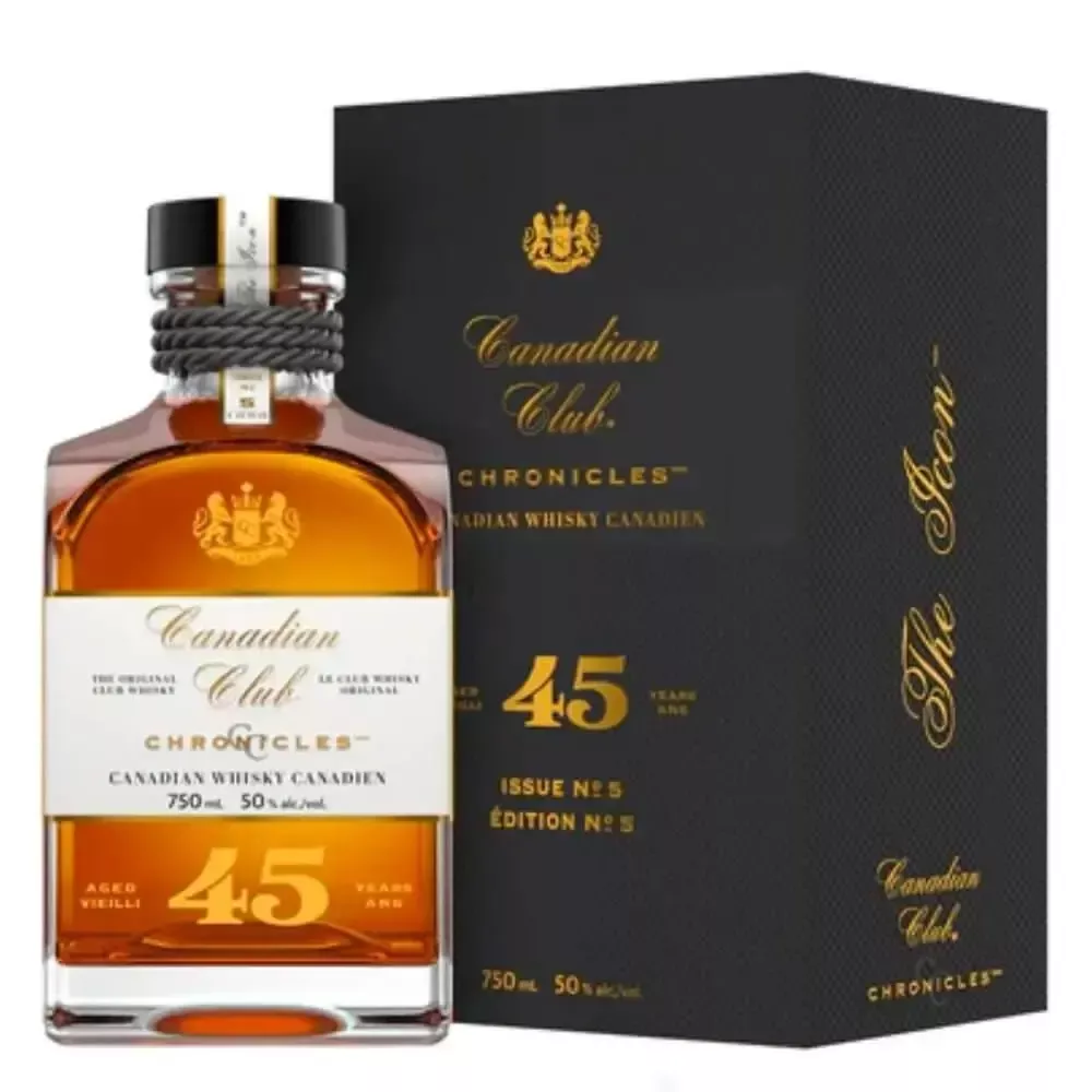 Canadian Club Chronicles 45 Year Old "The Icon"