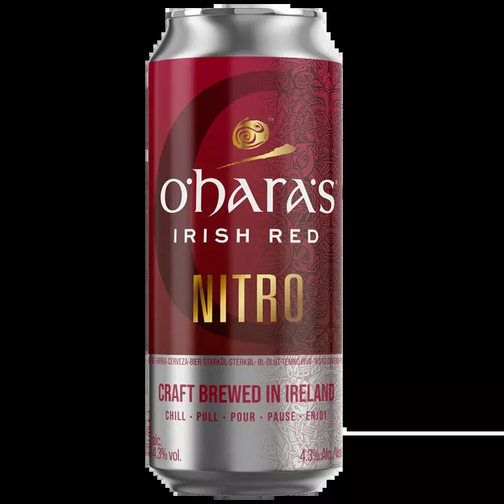 Carlow O'Hara's Irish Red Ale Nitro 440mL