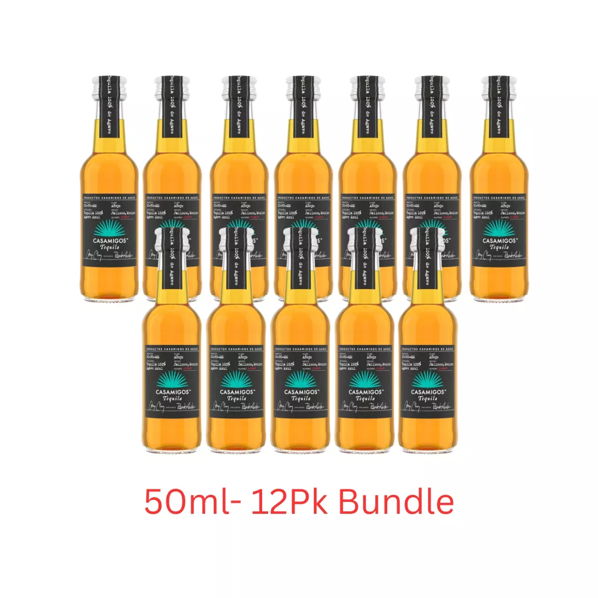 Casamigos Anejo Tequila 50ml 12- Pack