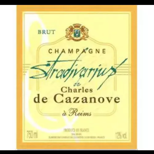 Charles de Cazanove Champagne Brut Stradivarius 2007